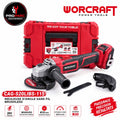 TRONCONNEUSE WORCRAFT 115 S/FIL XCUBE11 2BAT04AH KIT CAG-S20LIBS