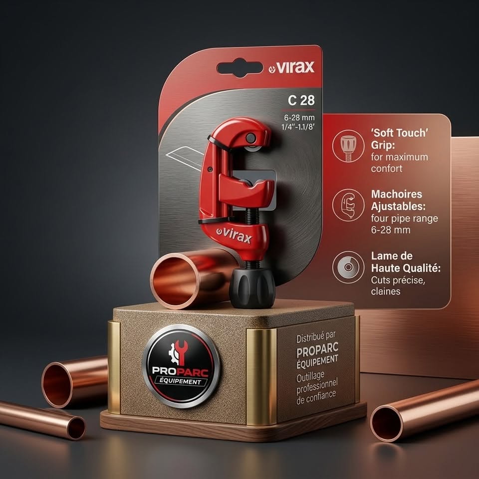 Coupe-tubes en cuivre professionnel VIRAX C 28 –