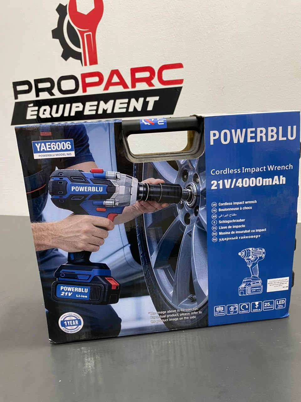 Bouloneuse POWERBLU 300nm YAE6006