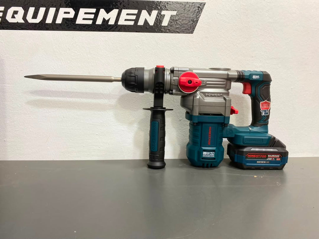 PERFORATEUR BRUSHLESS HONESTPRO 21V SDS PLUS 1BAT 4.0AH 4.5J